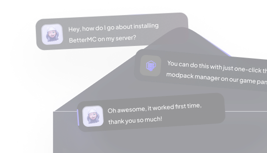 An illustration of a customer getting support from ZapyByte's team
